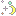 キラキラの月