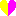 ハート(黄桃)