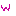 ｗ