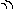 ））