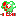 ペンキで塗ったバラのトピアリー