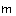 m