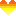 ハート　グラデオレンジ