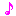 音符・ピンク