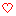 レッドのハート