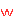 ｗ