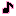 ピンク音符