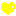ハート(黄色)