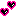 Wハート パープル