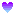 ハート:PURPLE
