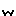 w