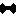 リボン　ブラック