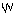 w