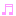 音符　ピンク