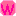 w