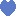 ハート／blue
