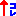 ↑