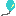 ふうせん水色