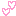 ハートピンク
