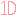１D