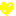 ハート：黄