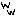w