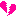 割れハート(ピンク)