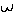 w