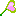 一つ葉のクローバー（ピンク）