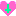 pink x mint heart