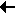 矢印（左向き）