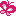 ピンクちょうちょ