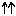 ↑