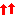 ↑