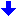 矢印・下（青）