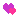 ハート（桃）