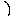 ）