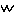 ｗ