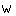 ｗ
