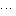 ・・・
