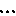 ・・・