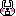 うさぎ　笑
