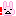うさぎ：びっくり