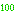 １００