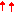 ↑