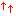 ↑