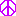 ピースマーク（紫）