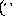 (``