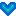 ハート(青)