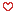 ハート(赤)